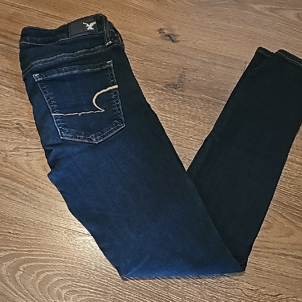 Women's Dark Blue Jeans